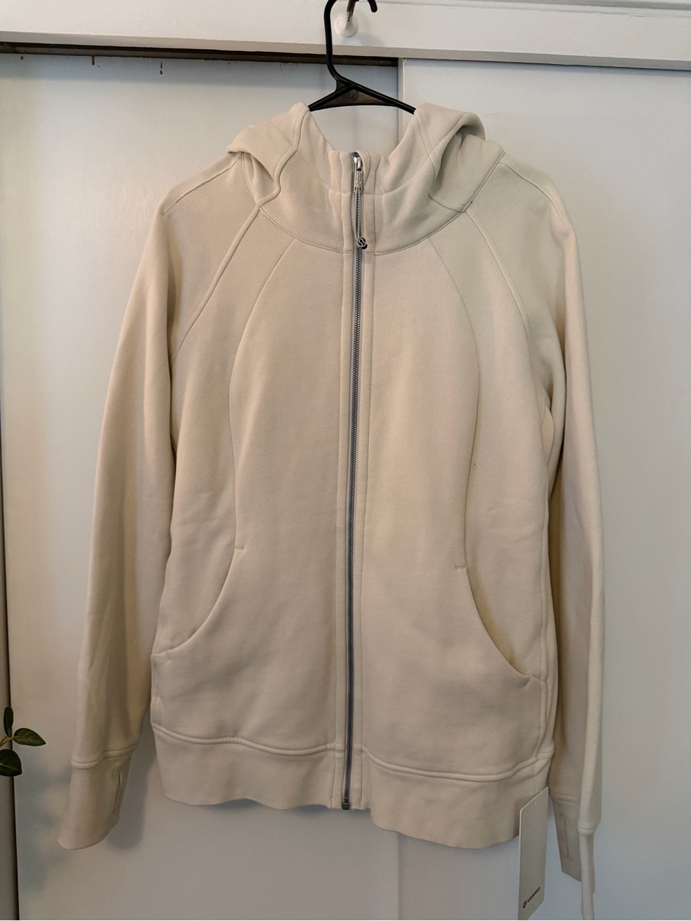 lululemon athletica Cream Full-Zip Hoodie Jacket